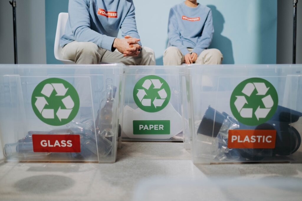 Recycling and reducing waste for a sustainable lifestyle